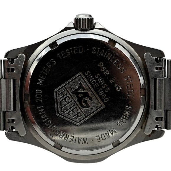 Tag Heuer Midsize 34mm Professional 2000 Series Grey Dial Watch - Picture 3 of 6